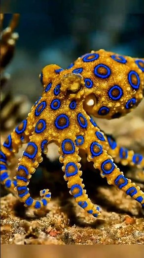 The Deadly Blue Ringed Octopus 💀🐙