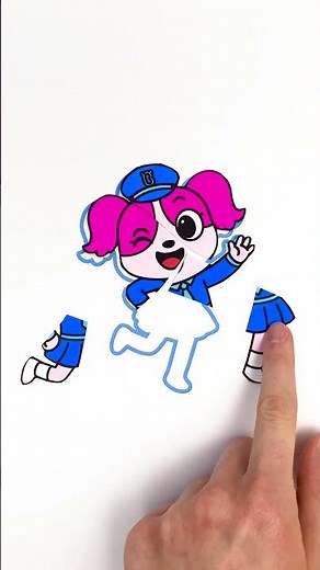 Sheriff Papillon Puzzle for Kids 💕 Play to Learn Shapes & Body Parts
