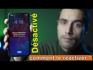 iPhone désactivé, comment le réactiver ?