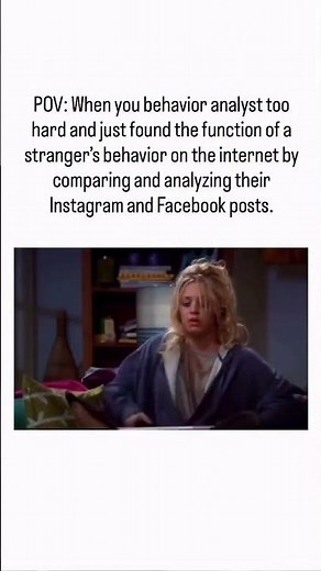 Whoops… 🤭 Once you become a behavior analyst- sometimes you just can’t help yourself in finding
