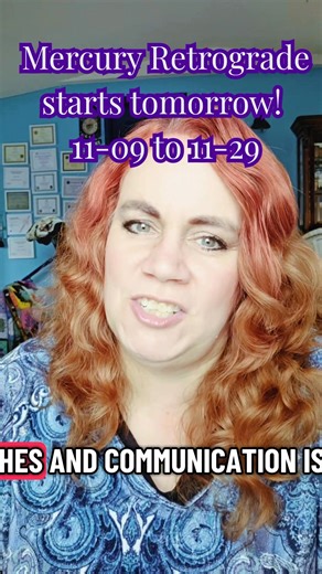 Mercury Retrograde starts tomorrow, and instead of rolling my eyes at the usual “technology chaos,” I’m looking at what this cycle is actually offering us… A pause. A reset. A chance to get honest about what needs to shift. Retrograde energy brings up what we’ve been avoiding so we can grow past it - and honestly, it can be one of the most powerful times for clarity, healing, and transformation if you work with it intentionally. To help you move through this retrograde grounded instead of overwh