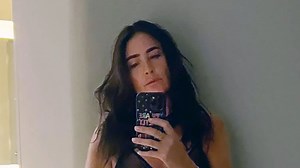 Lisa Snowdon, 52, looks incredible as she strips to sheer lingerie