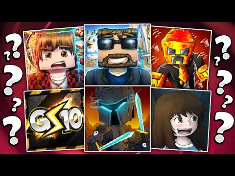 Minecraft: Famous YouTuber Intros (Me Included!)