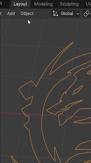 Turn Any 2D Image to 3D Model in Blender #blender #2dto3d #tutorial