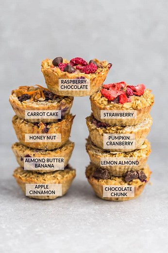 Baked Oatmeal Cups | 10 Easy & Delcious Baked Oatmeal Recipes
