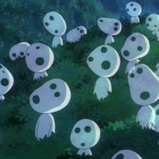 Kodama, The Spirits of The Trees | Japanese Yokai Folklore #shorts