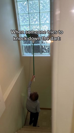 Catching a Dart: A Hilarious Indoor Attempt