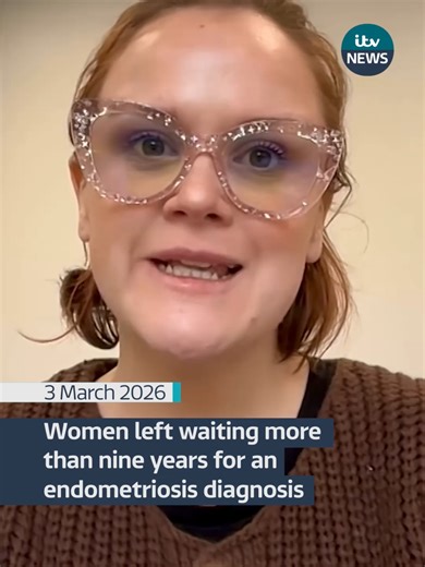 New research has found that women are left waiting an average of more than 10 years to be diagnosed with endometriosis - a coundition where cells similar to those in the lining of the womb grow in other parts of the body. ITV News heard from several women about what it's like living in pain. Charity Endometriosis UK, said that this is an increase from the average of eight years and six months reported in 2020. #WomensHealth #Endometriosis #Period #Women #Menstruation