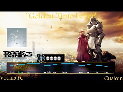 Golden Time Lover by Sukima Switch Vocals 100% FC Rock Band 3 (Custom)