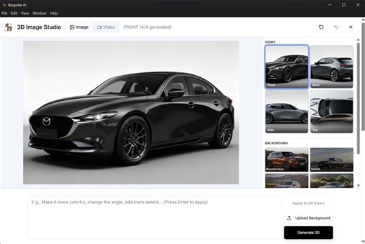 Bespoke AI is now available as a desktop app. Your Designs. Your Machine. What this means for you: ✅ Native desktop performance - no more browser tabs ✅ Seamless workflow integration with your CAD… | Bespoke AI