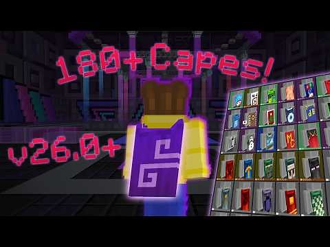 How To Get CUSTOM CAPES In Minecraft Bedrock Edition with Bedrock Cosmos! (v26.0+)