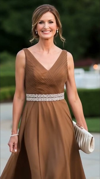 Cedar Brown Mother of the Bride Dresses