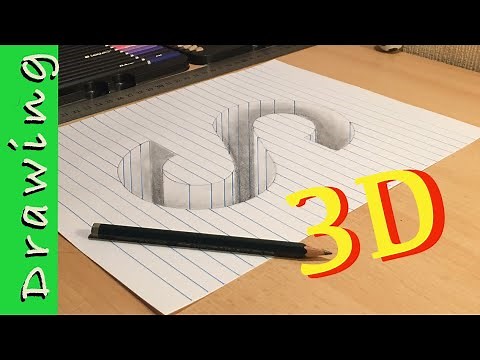 3D Zeichnen lernen für Anfänger Buchstaben S