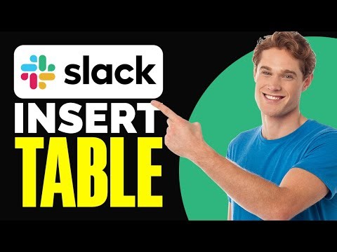 How To Insert Table In Slack | How To Add Table In Slack