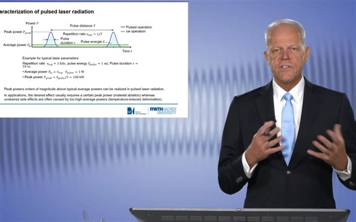 Pulsed laser radiation I