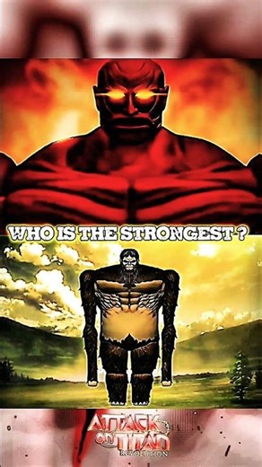Colossal Titan or Beast Titan The Strongest ? (Attack on Titan Revolution) | Roblox : AOT R #roblox