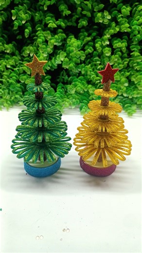 5.3M views · 41K reactions | How to making tree for christmas glitter foam pepar DIY Easy Christmas tree ornaments DIY Beautiful Christmas tree making tutorial idea How to make Christmas tree with paper #handmade #christmastree #christmasdecor | SmirchS | Facebook