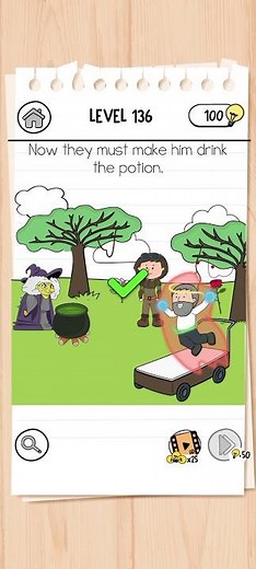 BRAIN TEST 3 🧠 | LEVEL 136 |