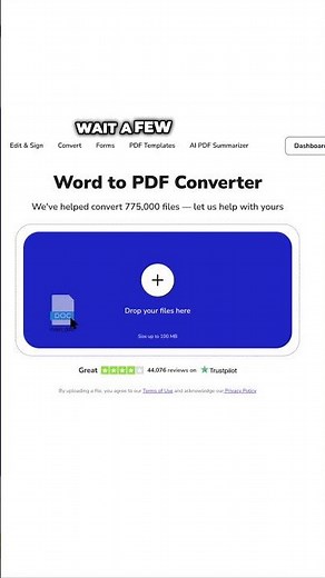 Word to PDF Without Installing Anything