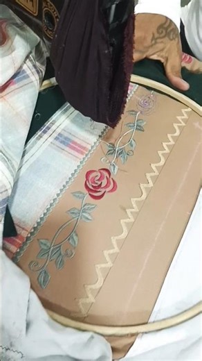 pech #work #mchin#embroidery #punjabi #suit.....