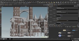 Procedural generator of random castles #2