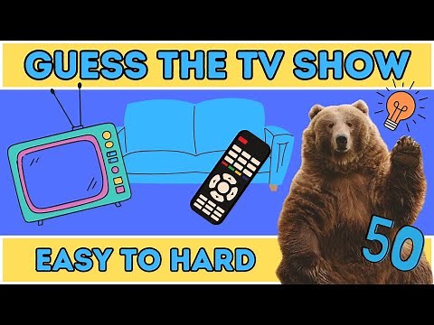 Guess the TV Show From Easy to Hard (50 Questions) | Test Your Pop Culture Knowledge