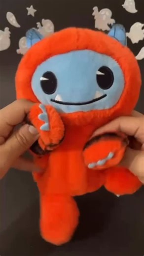 Dan Dee International on Instagram: "This little monster’s got the moves! 🧡👻 Only two more days ‘til Halloween — who else is dancing into spooky season like this? #Halloweenplush"