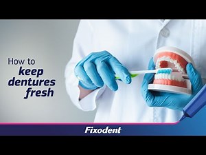 How to clean your dentures | Fixodent