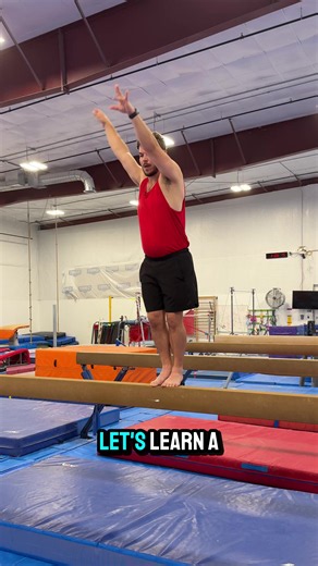 Balance Beam for Adult Gymnasts: First Practice New Skill