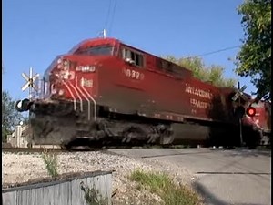 CP Freight Train Through Pewaukee