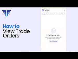 How to View Trades Orders on Fyers