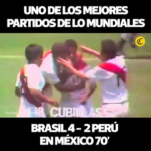 141K views · 509 reactions |  Catalogado como uno de los mejores partidos de la historia, aquí te dejamos los goles de aquella tarde en México. ¡No te lo puedes perder! | Diario El Comercio (Perú) | Facebook