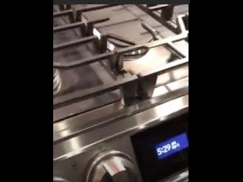 Samsung Gas Slide-in Range NX60T8711SS