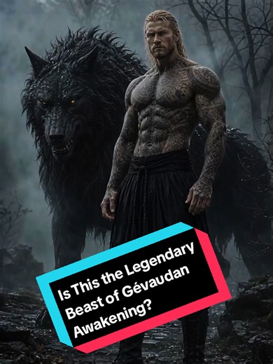 Is This the Legendary Beast of Gévaudan Awakening? 🐺🌫️😱 An epic AI fusion of man and the mythical Beast of Gévaudan reveals a terrifying wolf creature from European folklore 🔥 #الشعب_الصيني_ماله_حل😂😂 #مشاهدات #fusion #pixverse #pixverseai