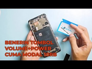 CARA MEMPERBAIKI TOMBOL HP REDMI YANG SUSAH DIPENCET