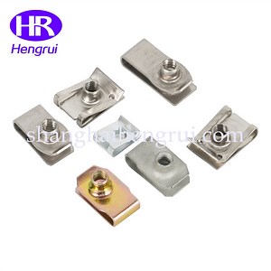 [Hot Item] Non Standard Zinc Plating M4 Square Cage Nuts U Clip Nuts