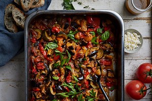 Briam (Greek Roasted Mixed Vegetables) • Olive & Mango