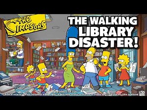 The Simpsons - The Walking Library Disaster! (Homer's Absurd Heist)