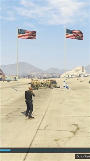 Head Officer Killing Their Military Person by a hand Launcher gun #gta #action #shorts #gtav