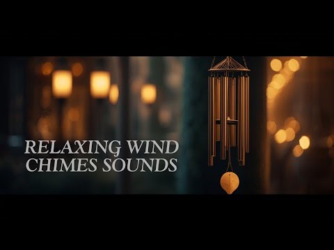 Relaxing Wind Chimes Sounds for Peaceful Mind | Healing & Calming Nature Ambience | Chime Sound Wind
