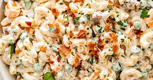 Bacon Ranch Pasta Salad Recipe | Quick, Creamy & Easy Potluck Recipe!