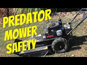 Swisher Predator Blade Engagement & Release Safety Tip