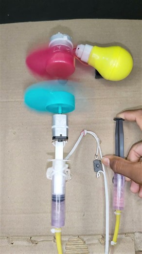 DIY Wind power generator • Dc Motor Project