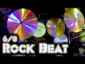 6/8 Rock Drum Track.