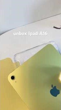 #asmrvideos #ipadunboxing #ipada16 #unbox #unboxwithme #unboxingshorts