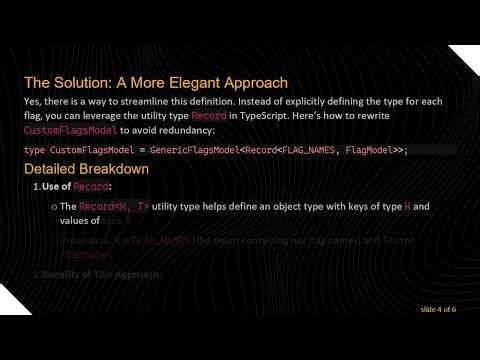 How to Avoid Defining Object Value Types with Generics in TypeScript