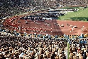 1972 Summer Olympic Opening Ceremony - Munich - Paperblog