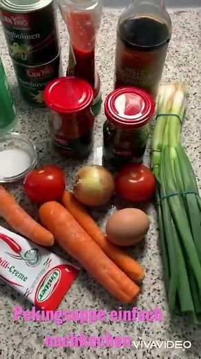 Pekingsuppe ganz einfach nach kochen schmeckt wie das Original.