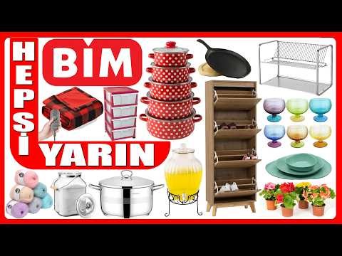 BİM 1 NİSAN 2026 | DÖNMELİ ERZAK KABI | BİM EMAYE TENCERE TAVA | DÜŞER KAPAK AYAKKABILIK | BİM
