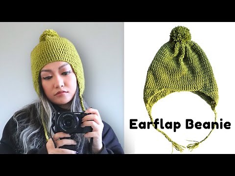 Easy Crochet Earflap Beanie
